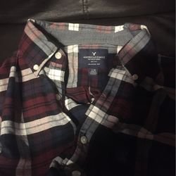 American eagle long Leave straight shirt large