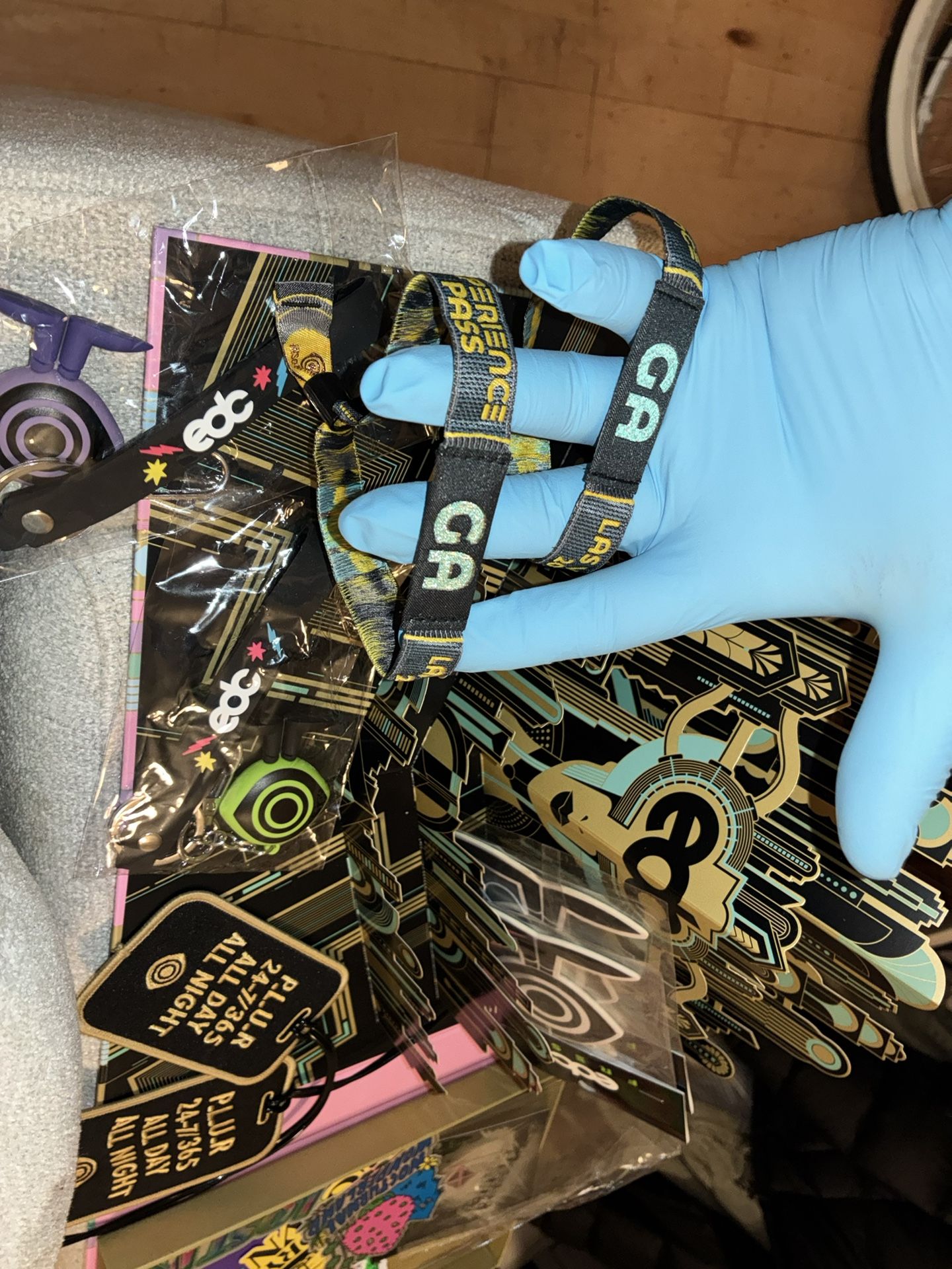 2 EDC general Admission Wrist Bands 3 Day Pass