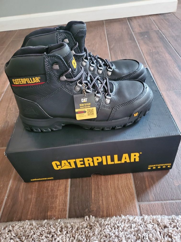 Caterpillar steel toe boots