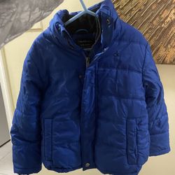 Blue Calvin Klein Puffer Jacket 