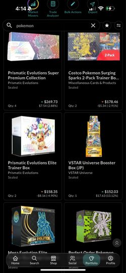 Pokemon sealed product
