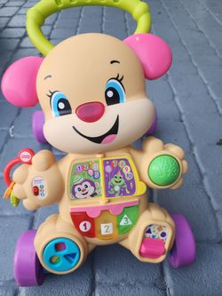Fisher-Price Laugh & Learn Smart Stages Learn with Puppy or Sis Walker