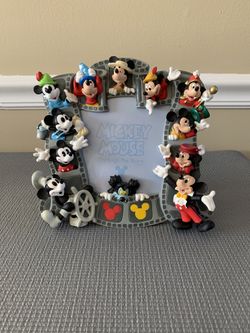 Mickey Mouse Walt Disney Through The Years of Mickeys Picture Photo Frame 3D