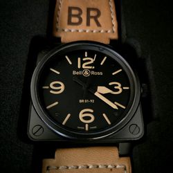 Bell & Ross BR01-92 Heritage Black PVD Case Dial