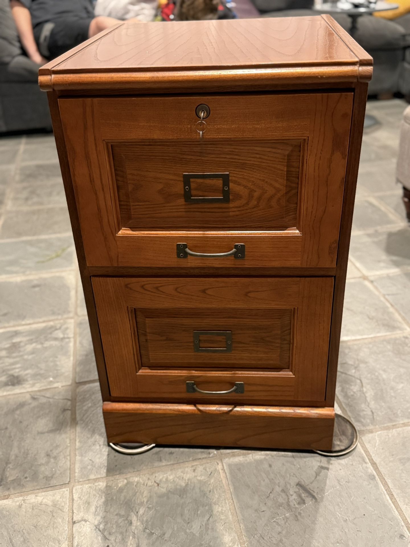 Wood-“Coaster Furniture” Filing Cabinet
