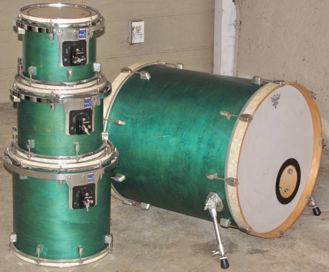 Custom Keller Maple Drum Set Shell Pack - 10, 12, 14, 22 x 22 deep - NO STANDS