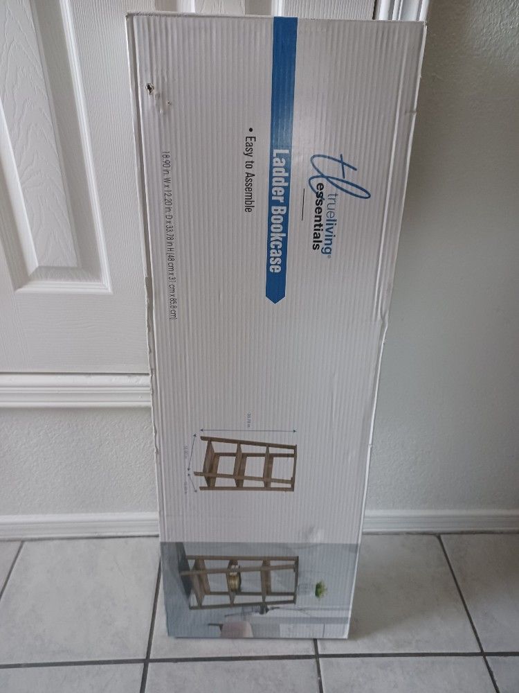 True Living Essentials Ladder Bookcase for Sale in El Paso, TX OfferUp