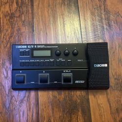 Boss Gt-1 Guitar Effect Processor 