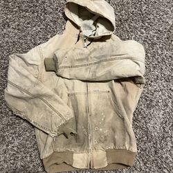 vintage carhartt jacket - medium 