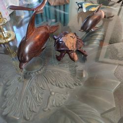 Hand Carved Dolphin