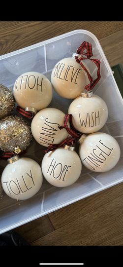 Rae Dunn Ornaments