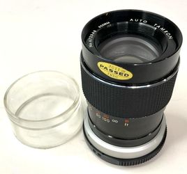 Vintage Tamron Lens Auto 1:3.5 f=135mm Camera Lens - UNTESTED