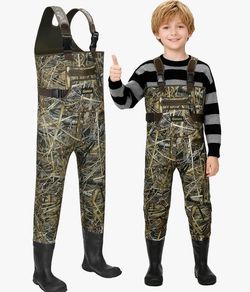 Gonex Kids Chest Waders for Youth Children 4/5