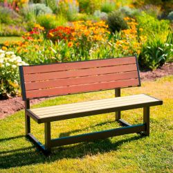Lifetime Outdoor Convertible Bench, Brown