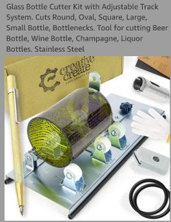 Glass Bottle Cutter W/ Accessories