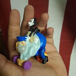 Vintage 1993 McDonald's Happy Meal Toy Warner Bros Animaniacs Yakko Ridin’ Ralph Figure