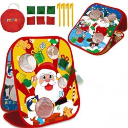 Amenon Christmas Party Games for Kids Adults Bean Bags Toss Game