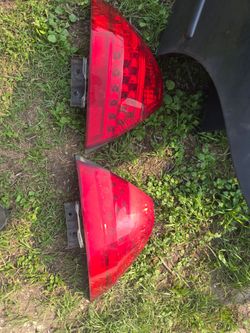 2007 honda accord sedan rear taillights and bumper