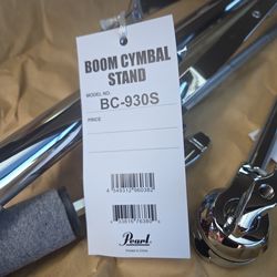 "new" pearl Boom cymbal stand