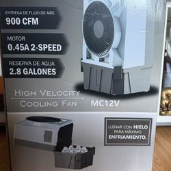 Hessaire MC12V 900 CFM Evaporative Cooler / Cooling Fan (Open Box)