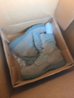 10 Wide Rocky Combat boots