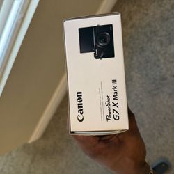 Canon G7x Mark iii