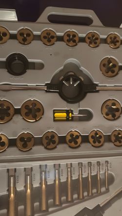 45 piece tap and die set metric