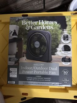 BRAND NEW Indoor/Outdoor Portable Fan