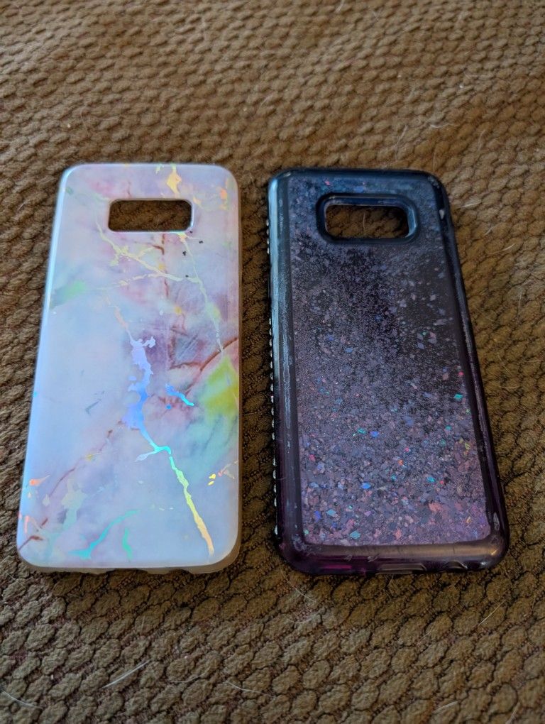 2 Samsung S8 phone cases