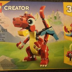 Lego 31145 Red Dragon - 3in1 - CREATOR - 149 Pieces - Brand New in Box