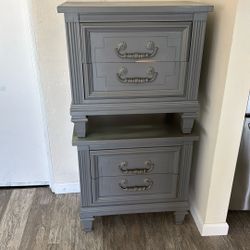 Solid Wood Night Stand 