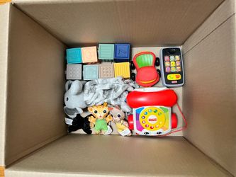 Box lot of Baby Toys - Incredible Value! - Only $5