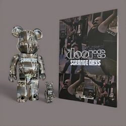 Bearbrick x The Doors Strange Days 100% and 400% Set