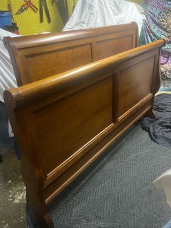 Queen Size Wood  Bed Frame only  $150 OBO