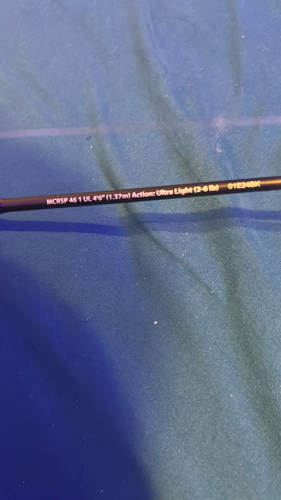 Micro fishing rod