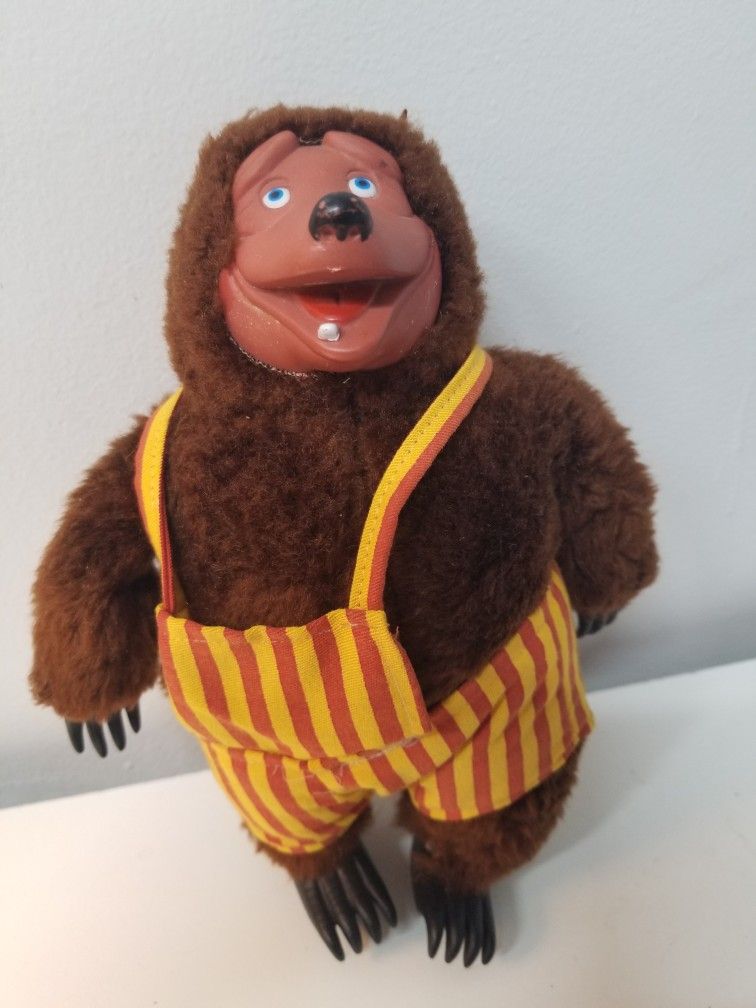 Vtg 80's 9" Billy Bob Bear Showbiz Pizza Place Rock-Afire Explosion Plush Doll 9"