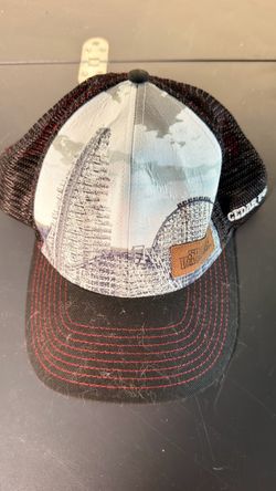 Cedar Point Steel Vengeance Roller Coaster Trucker Hat – Amusement Park Collectible