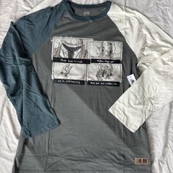 Disney Parks Star Wars Mandarin Brand New NWT Size Large Long Sleeve T Shirt