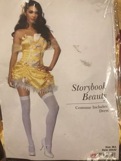 Story Book Beauty Costume Women’s Size Large