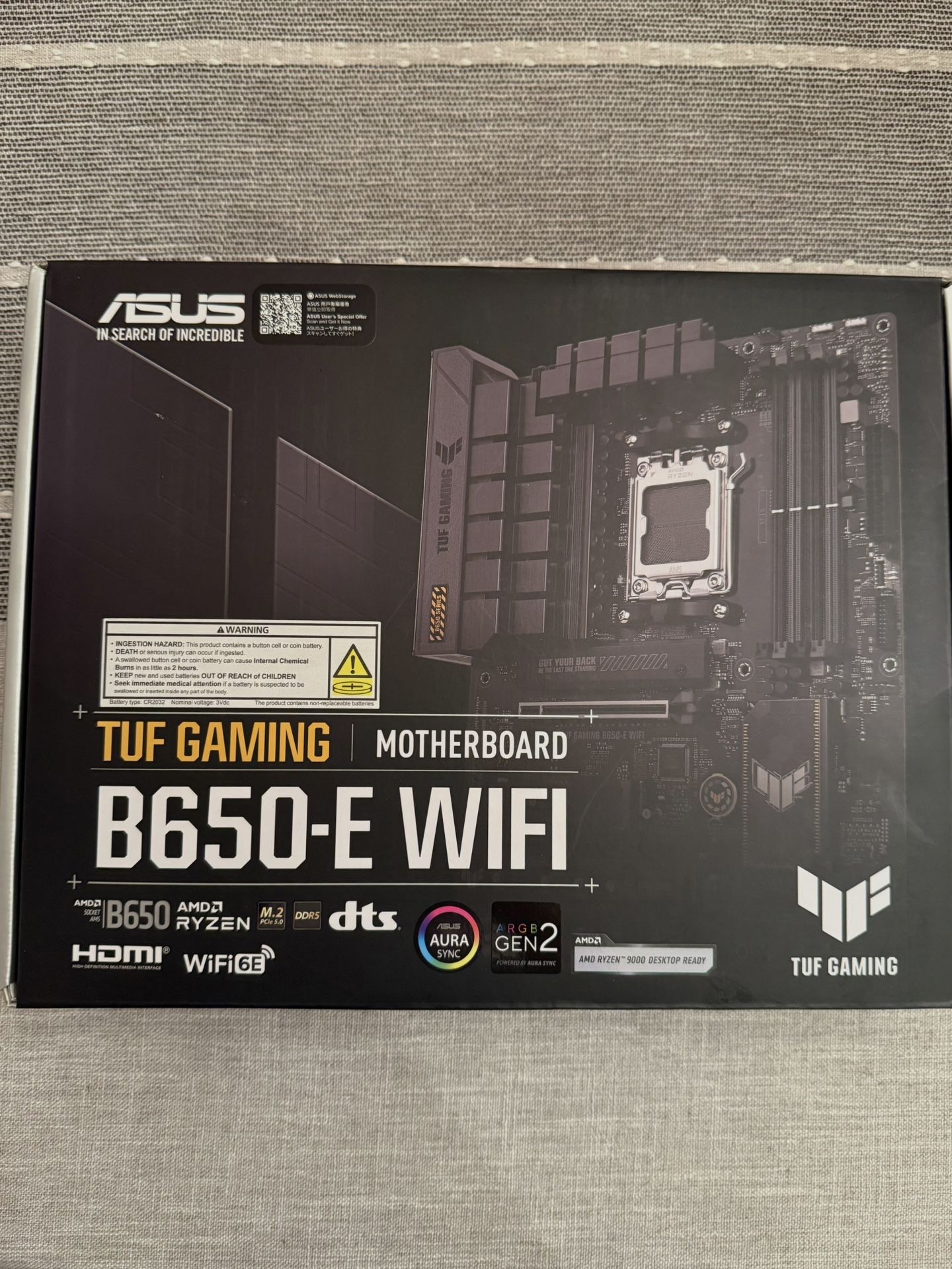 ASUS B650-E TUF Gaming | G.Skill Flare X5 32GB DDR5
