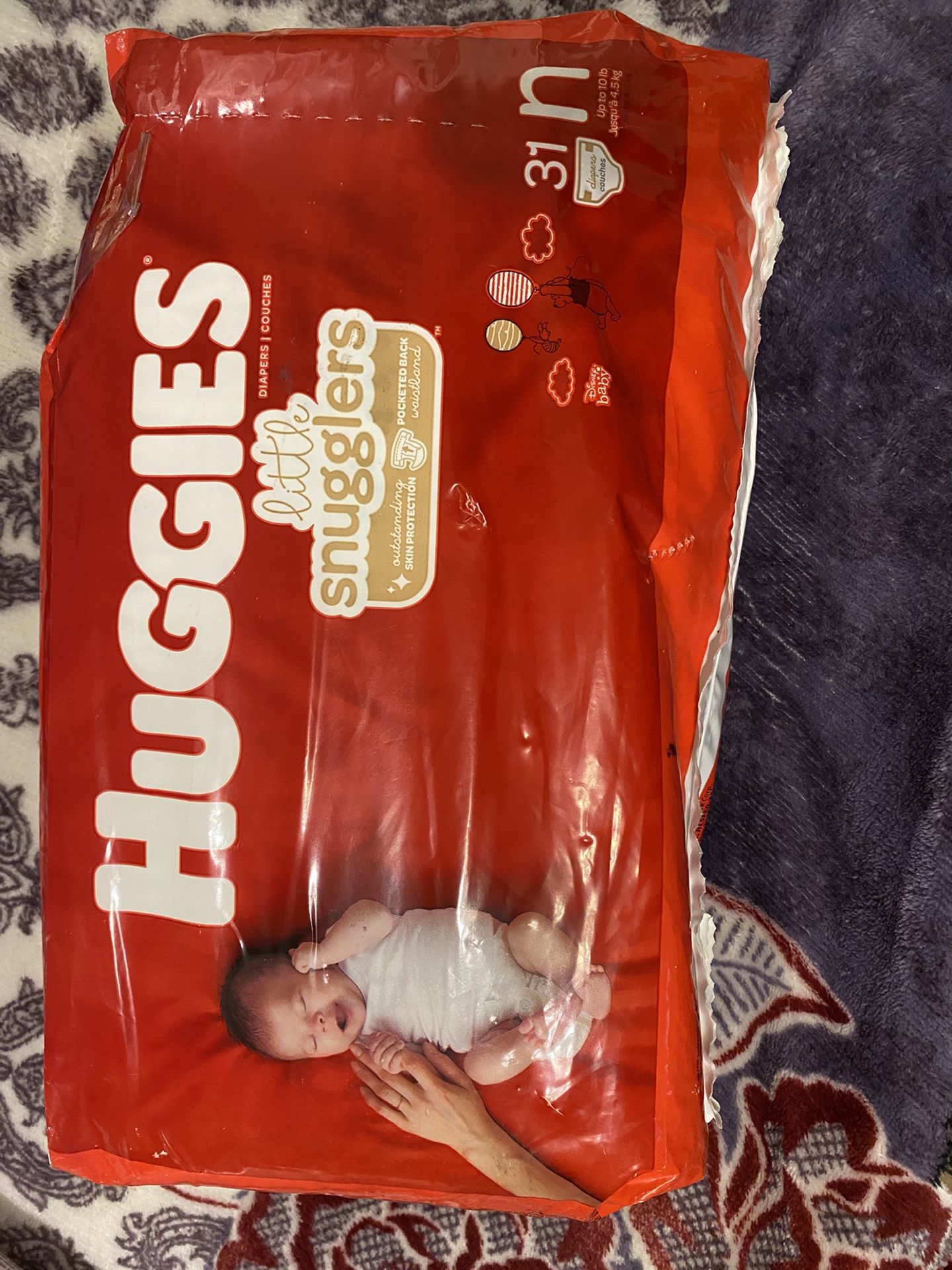 Huggies Diaper size Newborn 31 ct