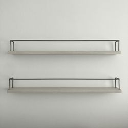 RH Minimalist Book Display Shelves (2)
