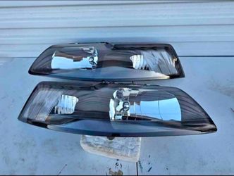 99-04 Ford Mustang Headlights Faros Calaveras Micas Luces Lamps