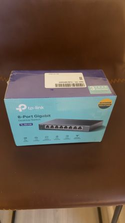 TP-Link TL-SG108 8-Port Gigabit Ethernet Switch – Brand New / Sealed