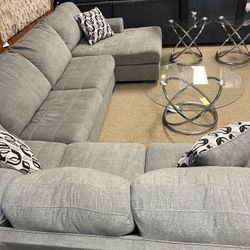 Deep Chaise Stunning Sectional!