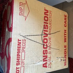 Anscovision Projector 8 Mm Film Vintage