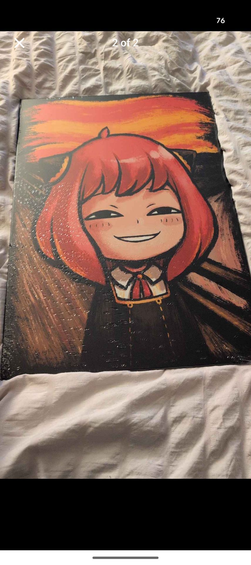 Anya spy family poster funny painting