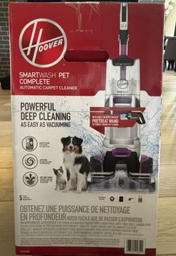 Hoover Smart Wash pet Wash Deep Cleaning vacuum