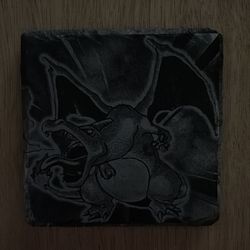 Real stone Charizard coaster