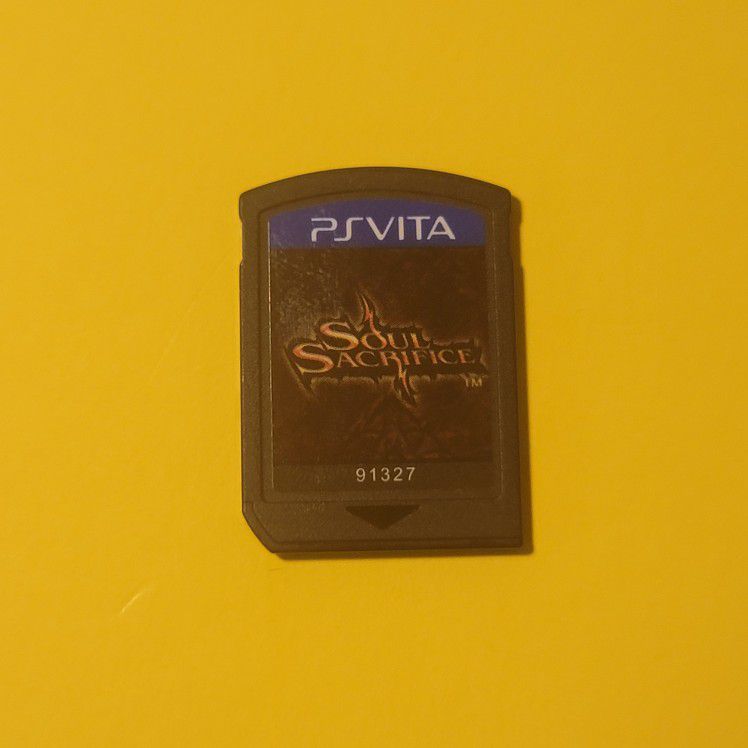 Sony Playstation Vita PS Vita Game Soul Sacrifice 